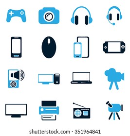 Gadget symbol for web icons