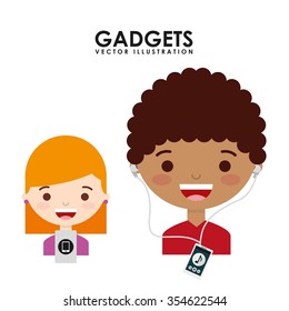 gadget technology design, vector illustration eps10 graphic 