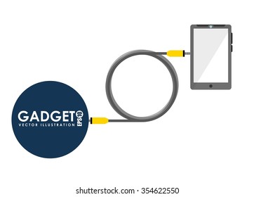 gadget technology design, vector illustration eps10 graphic 