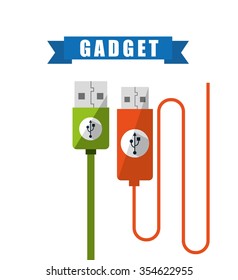 gadget technology design, vector illustration eps10 graphic 