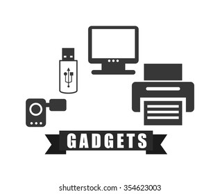 gadget technology design, vector illustration eps10 graphic 