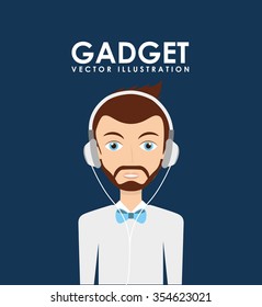 gadget technology design, vector illustration eps10 graphic 