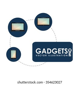 gadget technology design, vector illustration eps10 graphic 