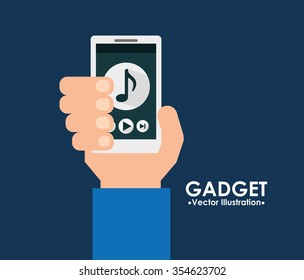 gadget technology design, vector illustration eps10 graphic 