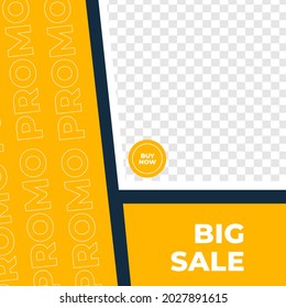 Gadget technology sale discount feed design social media post template