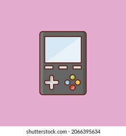 ilustración de gadget Vector en un fondo transparente. Símbolos de calidad superior.Icono de color plano de línea vectorial para el concepto y el diseño gráfico.