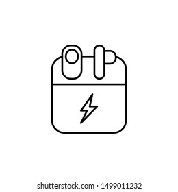 Gadget, wireless headphones icon. Element of gadget icon