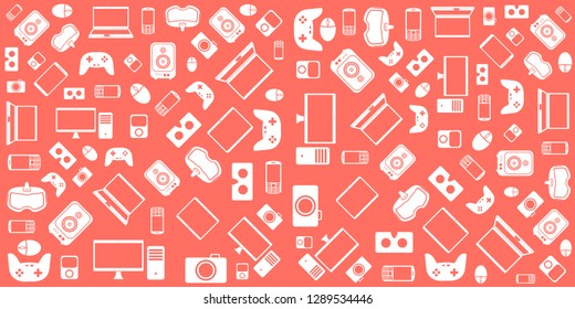 Gadgets and devices pattern