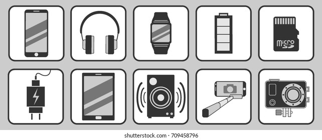 gadgets icons 