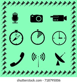 Gadgets icons set vector illustration