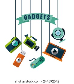 gadgets tech design, vector illustration eps10 graphic