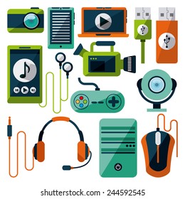 gadgets tech design, vector illustration eps10 graphic