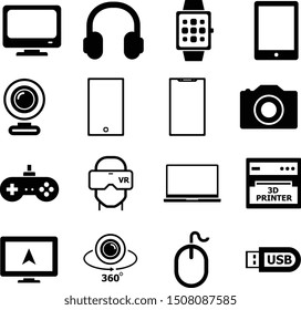 Gadgets / technology Icon set