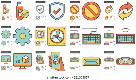 Gadgets vector line icon set isolated on white background. Gadgets line icon set for infographic, website or app. Scalable icon designed on a grid system. Gadgets vector line icon set isolated on white background. Gadgets line icon set for infographic, website or app. Scalable icon designed on a grid system.