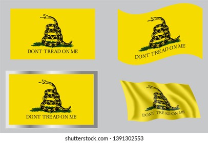 Gadsden Don't Tread On Me Flag of 1776