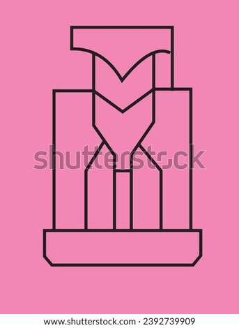 gaduation cap icon .paper shape