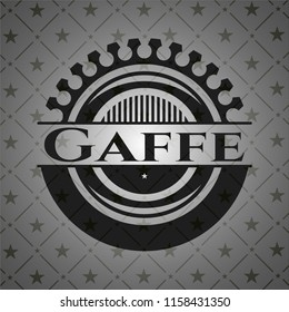Gaffe realistic dark emblem