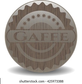 Gaffe wood signboards
