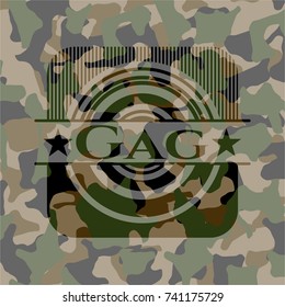 Gag camouflage emblem