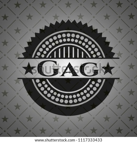 Gag realistic dark emblem