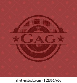 Gag red emblem