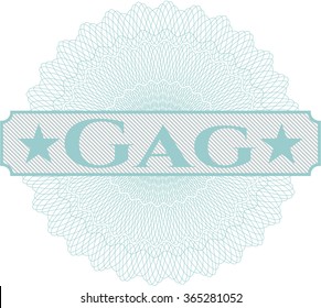Gag rosette