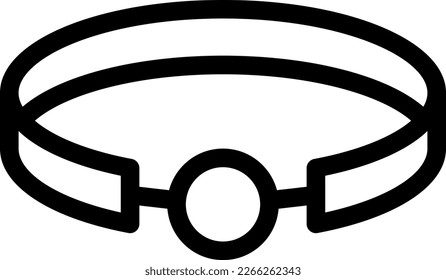 ilustración de gag Vector en un fondo transparente. Símbolos de calidad superior. Iconos vectoriales de línea delgada para el diseño de conceptos y gráficos. 
