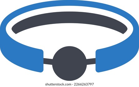 ilustración de gag Vector en un fondo transparente. Símbolos de calidad superior. Iconos vectoriales de glifos para diseño de conceptos y gráficos. 
