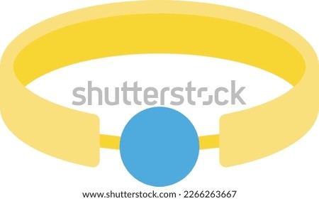 gag Vector illustration on a transparent background. Premium quality symmbols. Line Color vector icons for concept and graphic design.