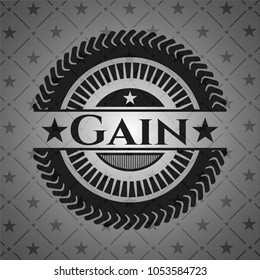  Gain black emblem