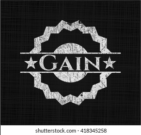 Gain chalk emblem