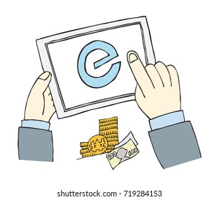 Gain profits by importing and exporting transactions through the Internet.
