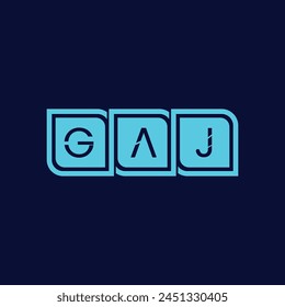 Diseño de logotipo e icono de GAJ Creative