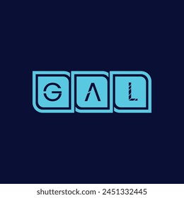 GAL Creative logo And Icon Design