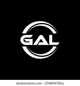 GAL Logo Design, Inspiration for a Unique Identity. Modern Elegance and Creative Design. Watermark Your Success with the Striking this Logo.