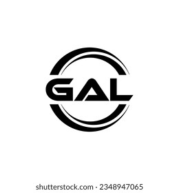 GAL Logo Design, Inspiration for a Unique Identity. Modern Elegance and Creative Design. Watermark Your Success with the Striking this Logo.