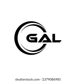 GAL Logo Design, Inspiration for a Unique Identity. Modern Elegance and Creative Design. Watermark Your Success with the Striking this Logo.