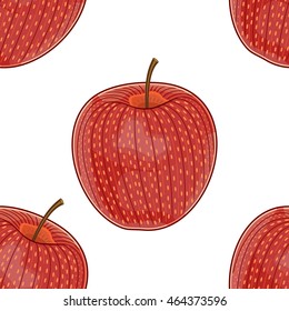 gala apple pattern