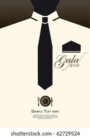 Gala Dinner Card