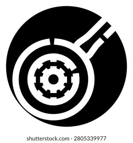 Galactic empire crest forming a stylized headset, representing force, authority, technology, and a connection to artificial intelligence within a sci fi universe
