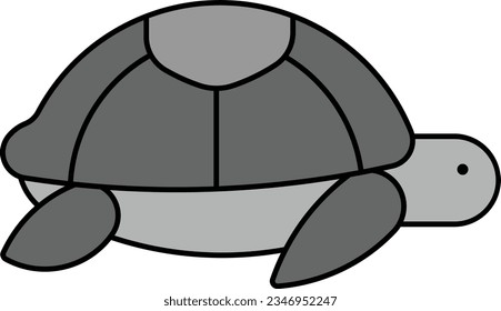 galagos turtle Tortoise Galapagos pet Outline