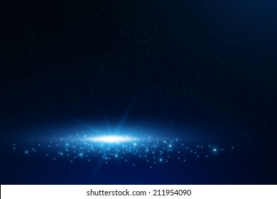 Galaxy abstract background. Vector illustration