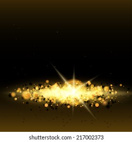 Galaxy abstract background. Vector illustration