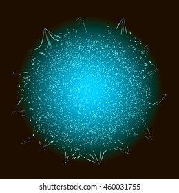 Galaxy abstract background, vector illustration