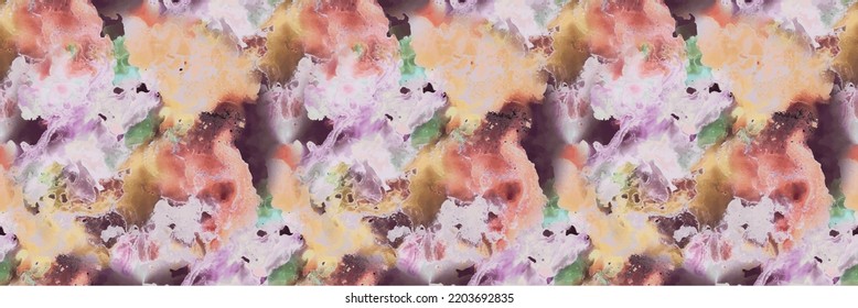 Patrón Resumen de Galaxia. Splash Acrílico Fluido. Pintura de Holi de Color del Agua. Fondo De Esplash Líquido. Ilustración de tinta de alcohol. Acuarela Fluid Abstract. Espacio de mármol de tinta acrílica. Plantilla sin problemas de vectores