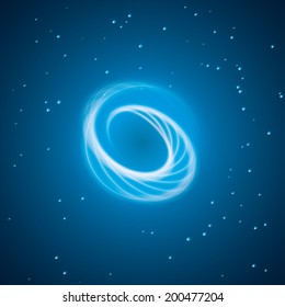 galaxy abstract  spiral icon. vector background eps10