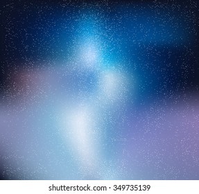 Galaxy background, vector