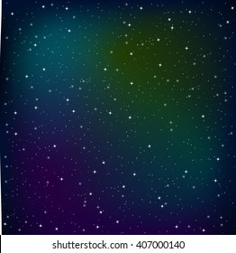 Galaxy background, vector