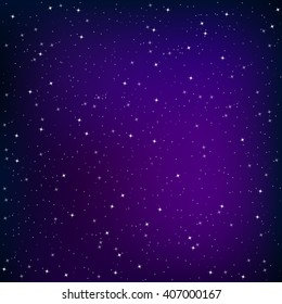 Galaxy background, vector