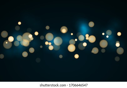 Galaxy bokeh space background. Soft blur light effect wallpaper. Abstract background bokeh blurred. Shiny bokeh light effect. Vector illustration.